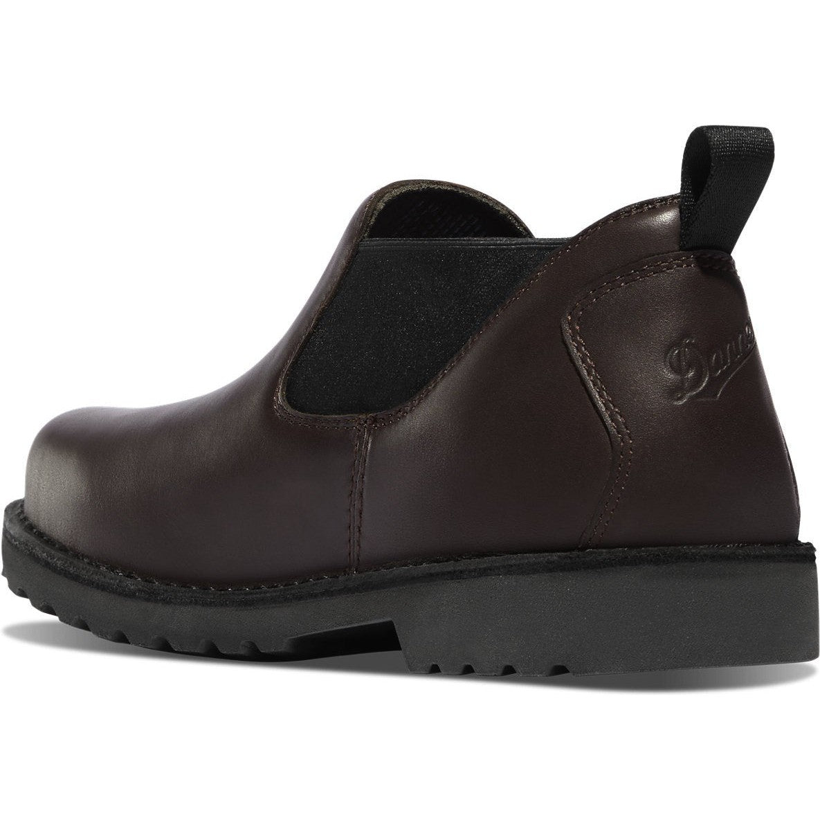 Danner Men's Romeo 3" Plain Toe Slip Resist Work Shoe -Brown- 44030  - Overlook Boots