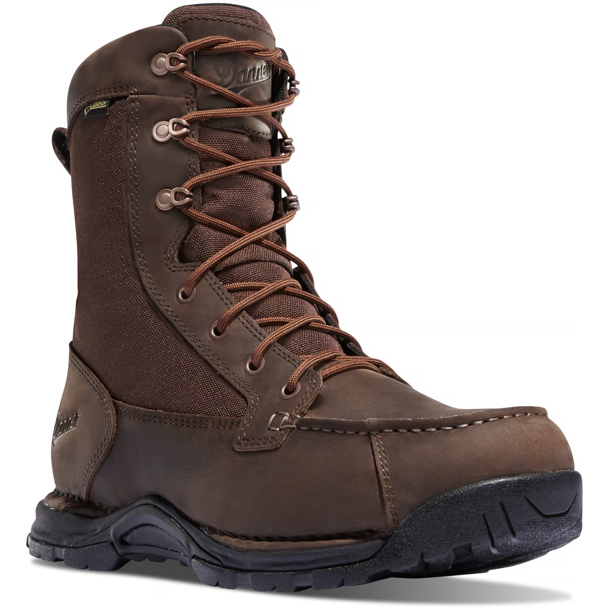 Danner Men's Sharptail 8" Waterproof Lace Up Iconic Boot - Dark Brown - 45028 7 / Medium / Brown - Overlook Boots