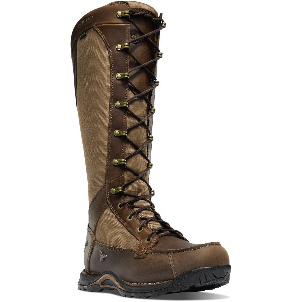 Danner Men's Sharptail 17" Side Zip Snake Hunt Boot -Brown- 45041  - Overlook Boots