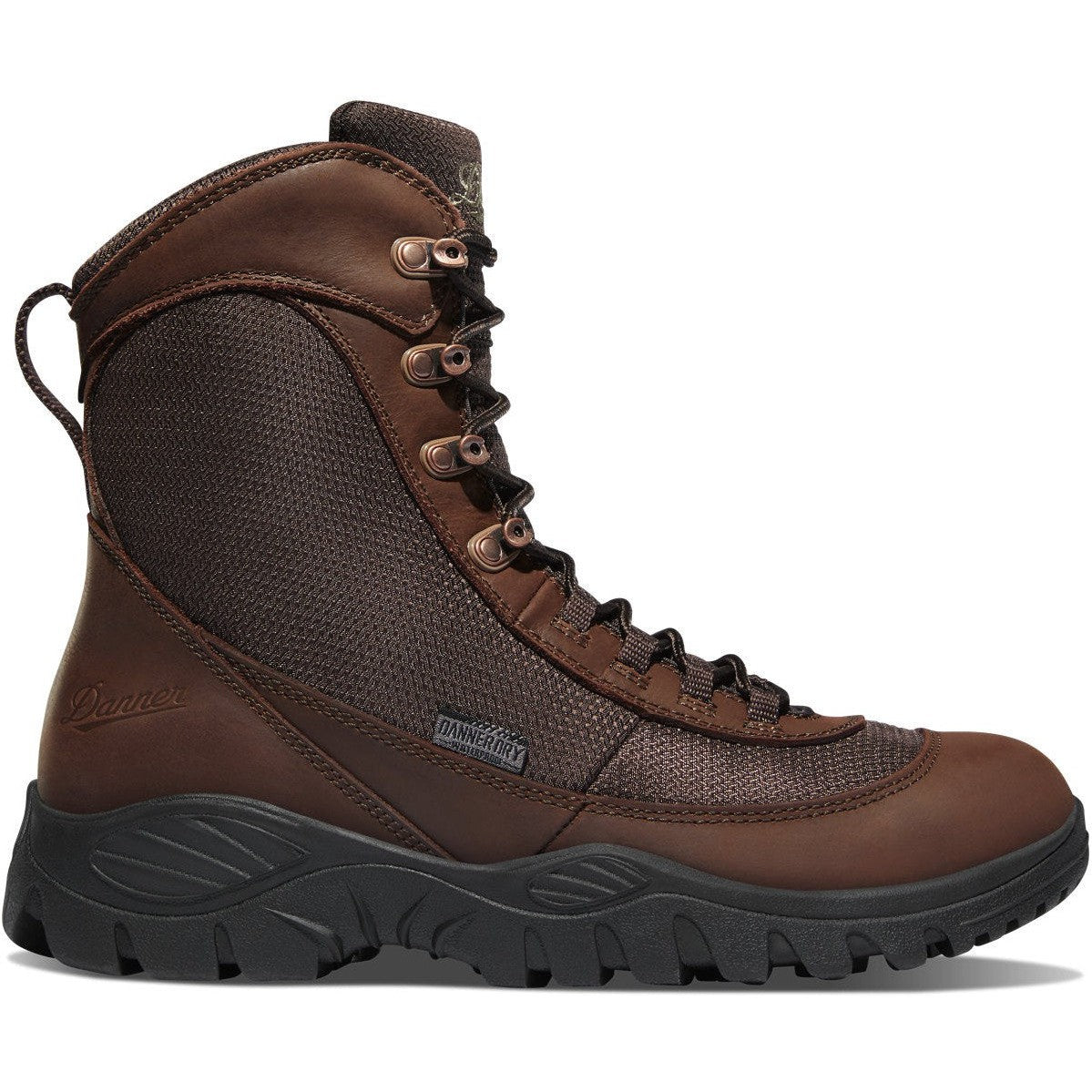 Danner Men's Element 8" Waterproof Hunt Boot - Brown - 47130 7 / Medium / Brown - Overlook Boots