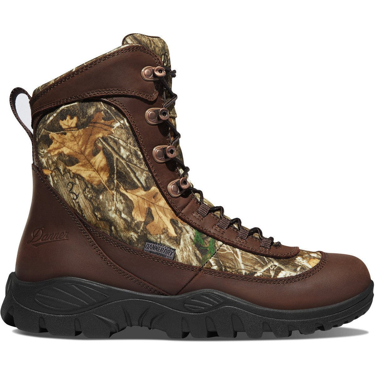 Danner Men's Element 8" Waterproof 400G Hunt Boot - Realtree - 47131 7 / Medium / Realtree Edge - Overlook Boots