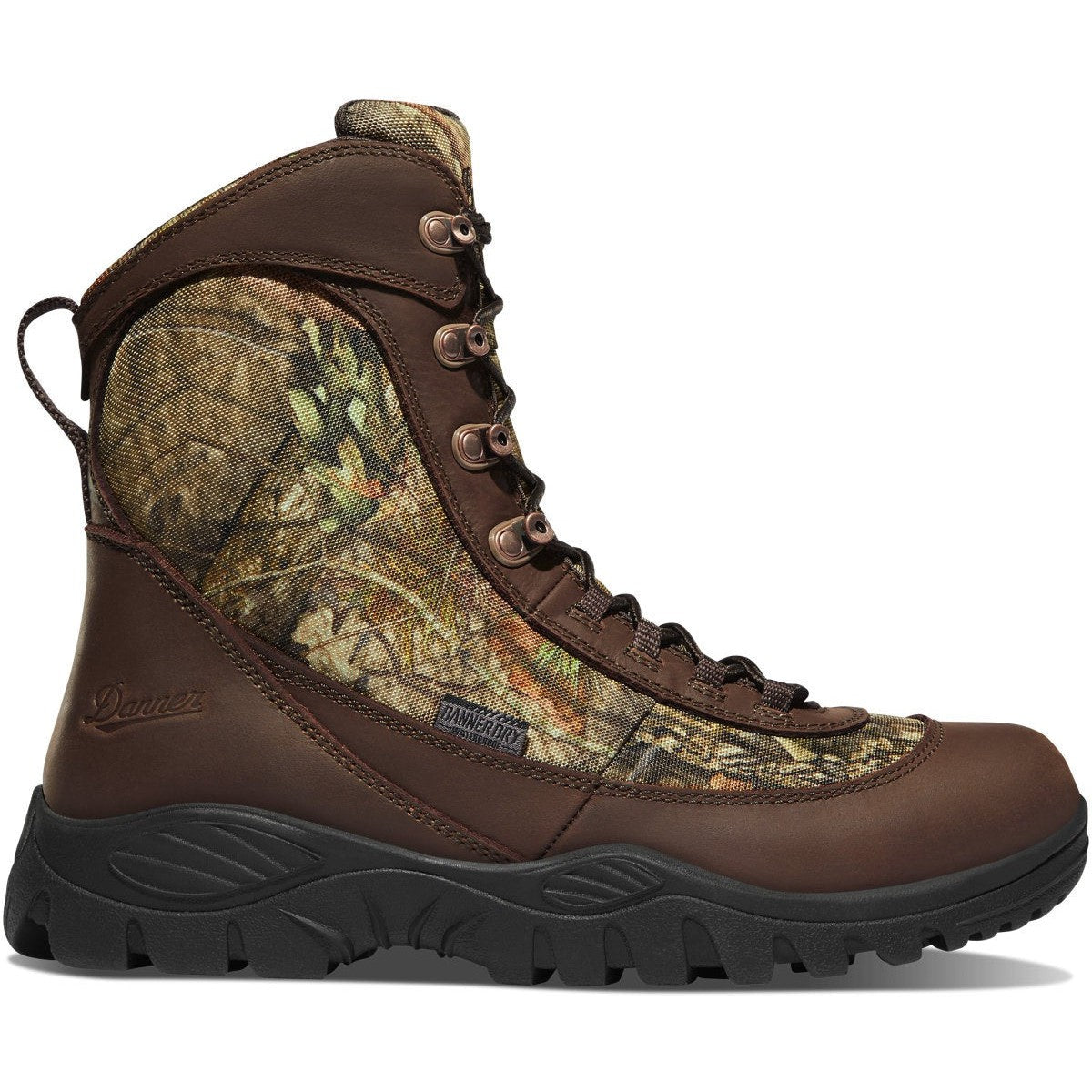 Danner Men's Element 8" Waterproof 800G Hunt Boot -Mossy Oak- 47132 7 / Medium / Mossy Oak - Overlook Boots