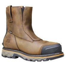 Timberland Pro Men's True Grit Soft Toe Waterproof Chelsea Work Boot - Brown - TB0A64BFEM4 - Overlook Boots