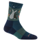 Women's Darn Tough Critter Club Micro Crew Lightweight Hiking Socks - 5001 - 3 PACK Small / Eclipse - Overlook Boots