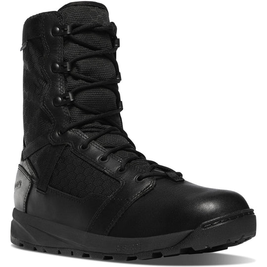 Danner Men's Resurgent Tactical 8" Plain Toe Waterproof Boot -Black- 50111 6.0 / Medium / Black - Overlook Boots