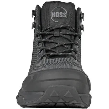 Hoss Men's Buster Hi Comp Toe Waterproof Slip Resistant Work Boot- Black- 50165 - Overlook Boots