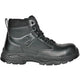 Hoss Men's Watchman 6" Composite Safety Toe Side Zipper Work Shoe - Black 50172 - Overlook Boots