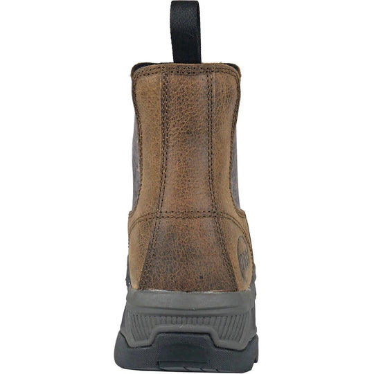 Hoss Men's Old Glory Composite Toe Slip Resistant Shoe - Brown 50411  - Overlook Boots