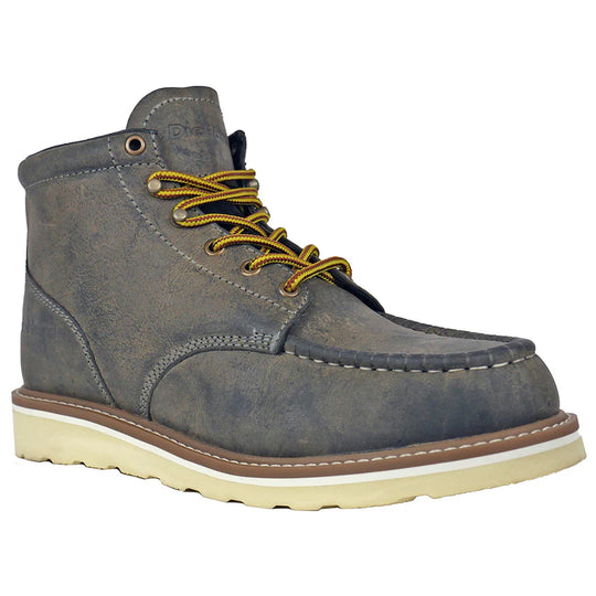 DieHard Men's Mustang Wedge Soft Toe Work Boot - Grey - DH60425