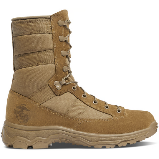 Danner Men's Reckoning USMC 8" Steel Toe Lace Up Boot- Coyote- 53236 - Overlook Boots