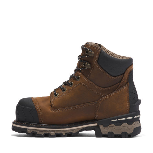 Timberland Pro Women's Boondock 6" Comp Toe WP Work Boot - Brown - TB0A5R9T214  - Overlook Boots