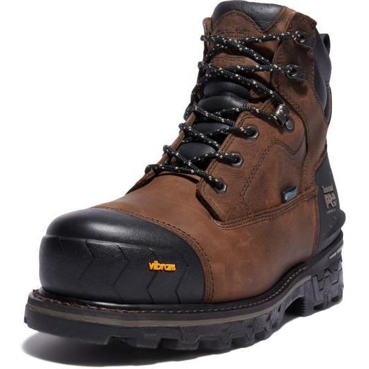 Timberland Pro Men's Boondock Heavy Duty 6" Composite Toe Waterproof Work Boot - TB1A29RK214 - Overlook Boots