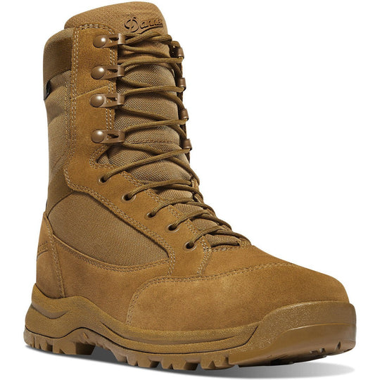 Danner Men's Tanicus 8" Composite Toe Side Zipper Military Boot -Coyote- 55322 - Overlook Boots