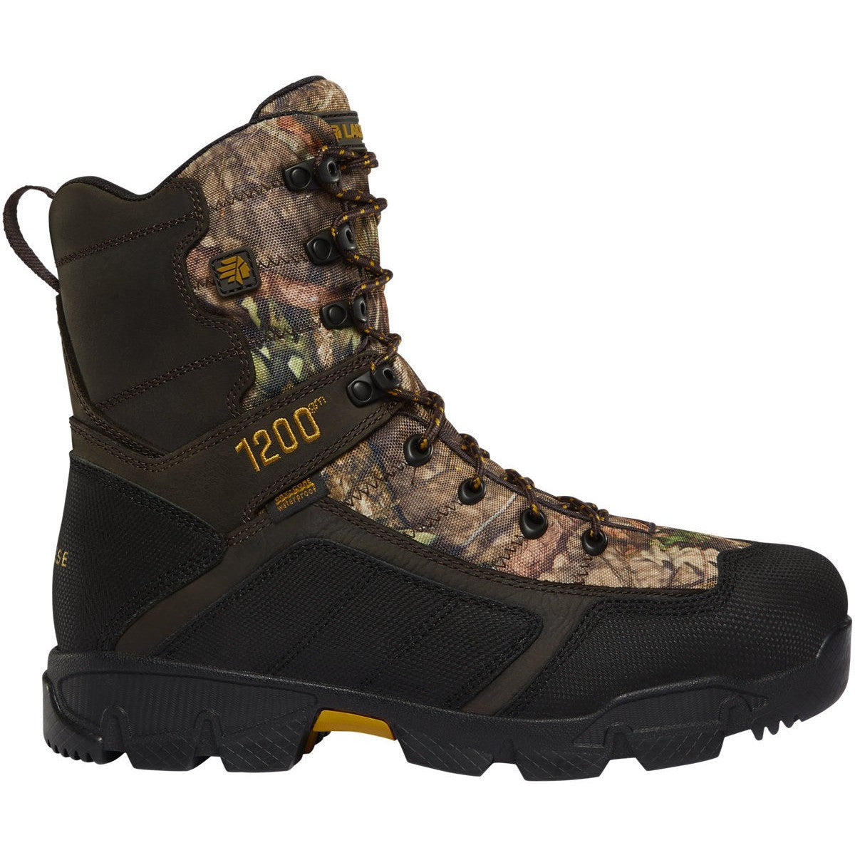 Lacrosse Men's Cold Snap 9" Plain Toe WP 1200G Hunt Boot -Mossy- 566710 8 / Medium / Mossy Oak - Overlook Boots