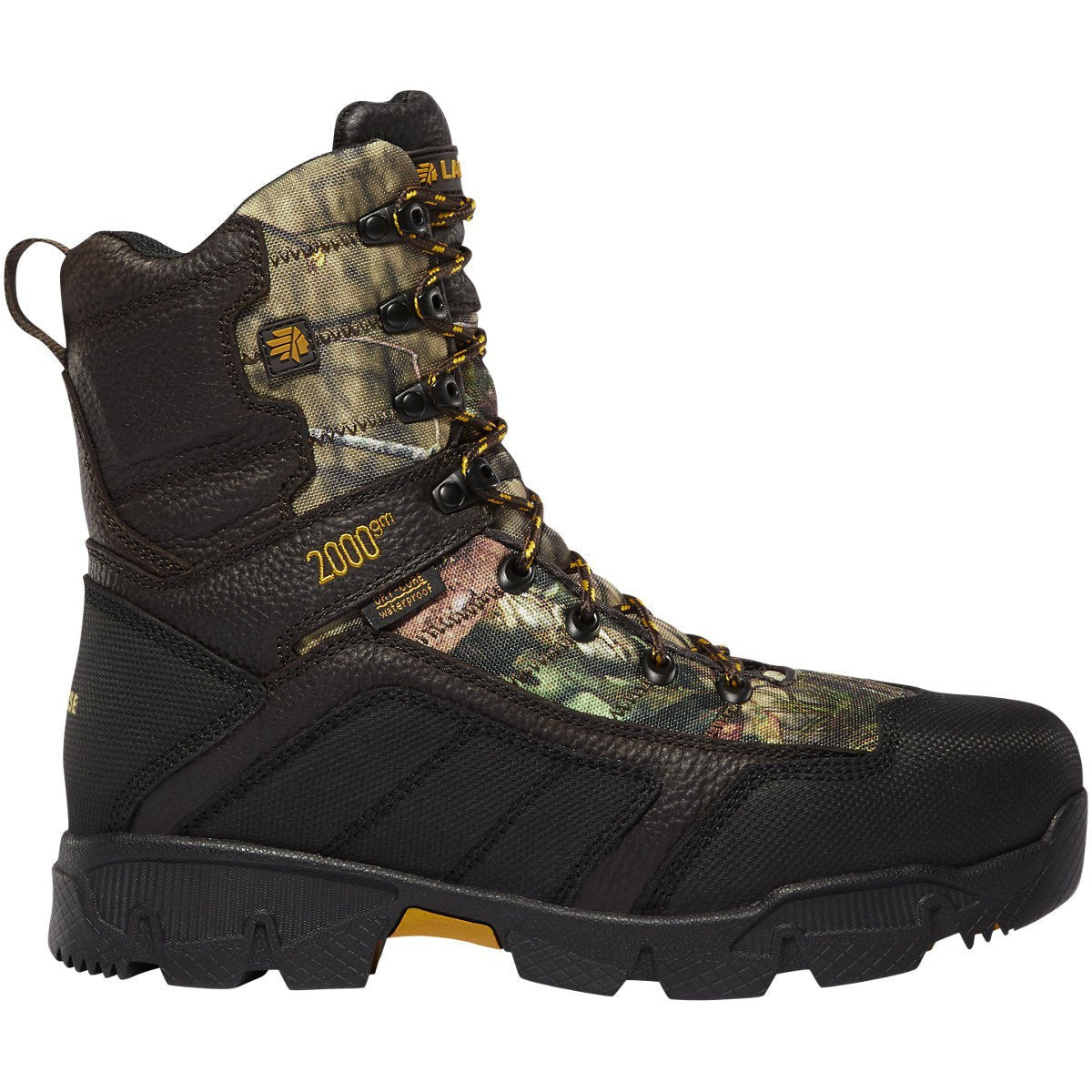 Lacrosse Men's Cold Snap 9" Plain Toe WP 2000G Hunt Boot -Mossy- 566712 8 / Medium / Mossy Oak - Overlook Boots