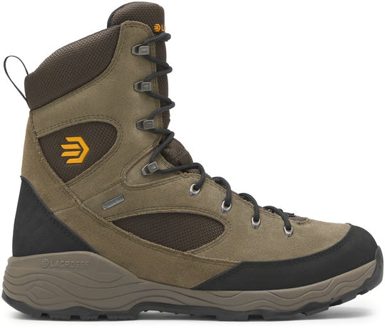 Lacrosse Men's Trailbreaker GTX 8" Waterproof Lace Up Hunt Boot - Brown - 582240 7.0 / Medium / Brown - Overlook Boots