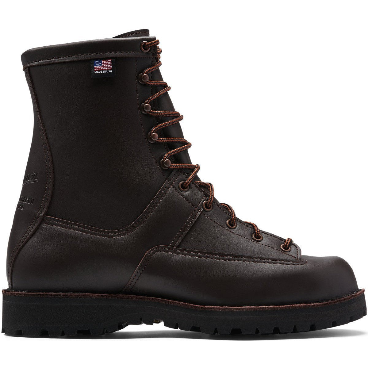 Danner Men's Hood Winter Light 8" WP 200G Hunt Boot -Brown- 58900 7 / Medium / Brown - Overlook Boots