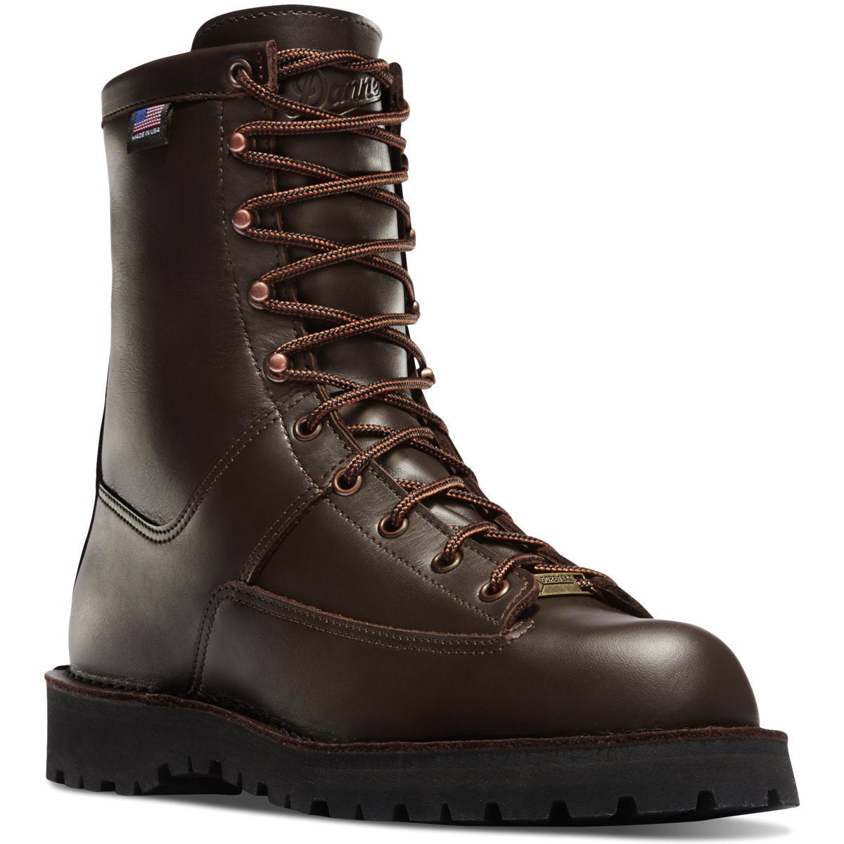 Danner Men's Hood Winter Light 8" WP 200G Hunt Boot -Brown- 58900  - Overlook Boots