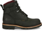 Chippewa Men's Super DNA 6" Steel Toe Waterproof Lace Up Work Boot - Black - 59201 8 / Wide / Black - Overlook Boots