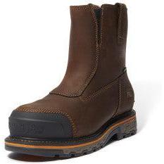 Timberland Pro Men's True Grit Comp Toe Waterproof Chelsea Work Boot - Brown - TB0A67QKW01 - Overlook Boots