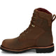 Chippewa Men's Super Dna 8" Waterproof Lace Up Work Boot - Brown - 59416 - Overlook Boots