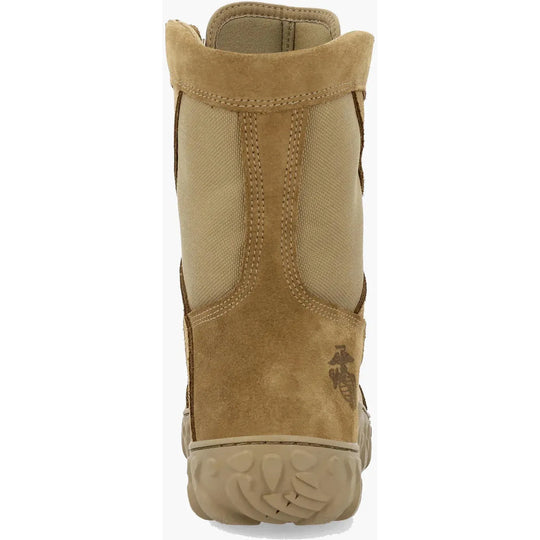 Rocky Men's USMC S2V 8" Steel Toe Military Boot- Brown- RKC192 - Overlook Boots