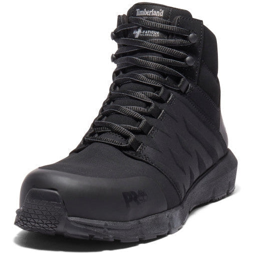 Timberland Pro Men's Radius Mid Composite Toe Work Boot- Black- TB1A28WF001 - Overlook Boots