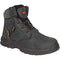Hoss Men's Prowl 6" Composite Toe Met Guard Puncture Resistant Work Boot - Black 60140 7 / Medium / Black - Overlook Boots