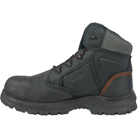 Hoss Men's Prowl 6" Composite Toe Met Guard Puncture Resistant Work Boot - Black 60140 - Overlook Boots