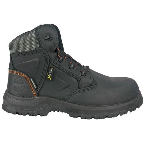 Hoss Men's Prowl 6" Composite Toe Met Guard Puncture Resistant Work Boot - Black 60140 - Overlook Boots