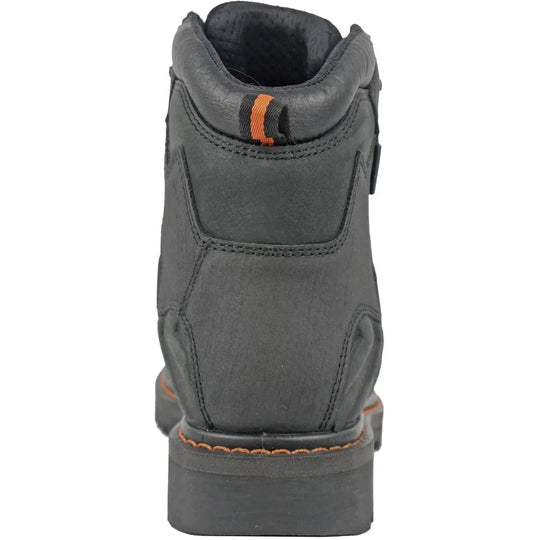 Hoss Men's Bronc 6" Composite Toe Waterproof Puncture Resistant  Work Boot - Black 60145  - Overlook Boots