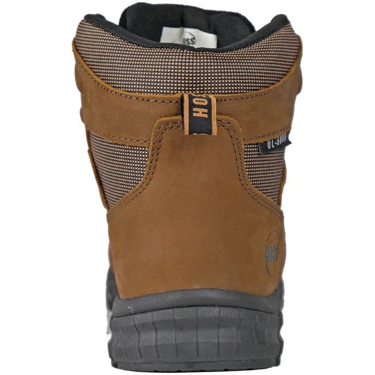 Hoss Men's Tikaboo UL Composite Toe Slip Resistant Work Boot - Brown 60240  - Overlook Boots