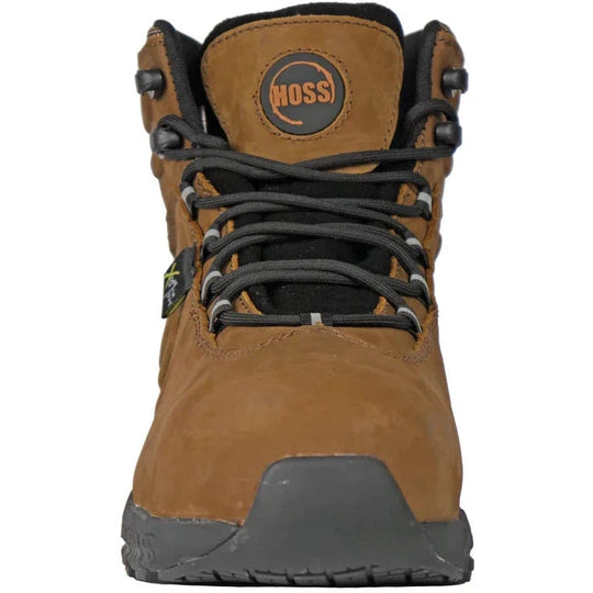 Hoss Men's Tikaboo UL Composite Toe Slip Resistant Work Boot - Brown 60240  - Overlook Boots
