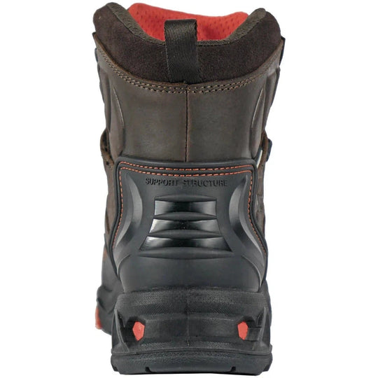 Hoss Men's Traverse 6" Composite Toe Waterproof Slip Resistant Work Boot - Brown 60260 - Overlook Boots