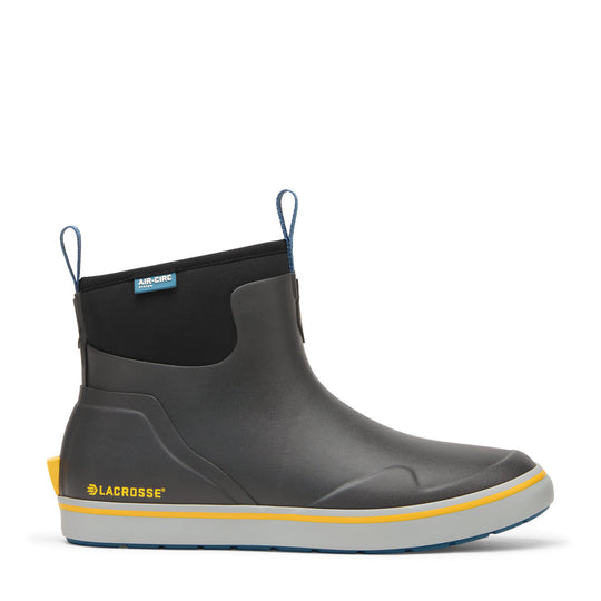 Lacrosse Men's Alpha 6" Waterproof Deck Work Boot - Shadow - 621206 7.0 / Medium / Grey - Overlook Boots