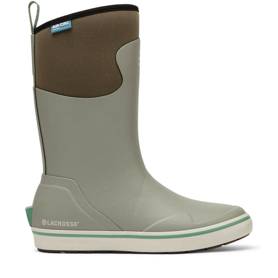 Lacrosse Women's Alpha 12" Slip Resistant Deck Outdoor Work Boot - Ridge - 621305 5.0 / Medium / Brown - Overlook Boots