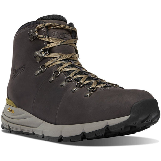 Danner Men's Mountain 600 Leaf GORE-TEX® 4.5" Waterproof Hiking Shoe Obsidian- 62306 7.0 / Medium / Grey - Overlook Boots