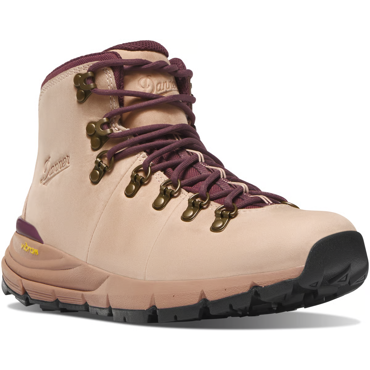 Danner Women's Mountain 600 Leaf GTX 5" Waterproof Lace Up Boot- Rose- 62310 - Overlook Boots