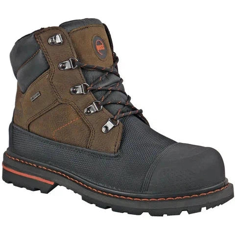 Hoss Men's K-Tough 6" Composite Toe Waterproof Puncture Resistant Duty Boot - Brown 62705 6 / Medium / Brown - Overlook Boots