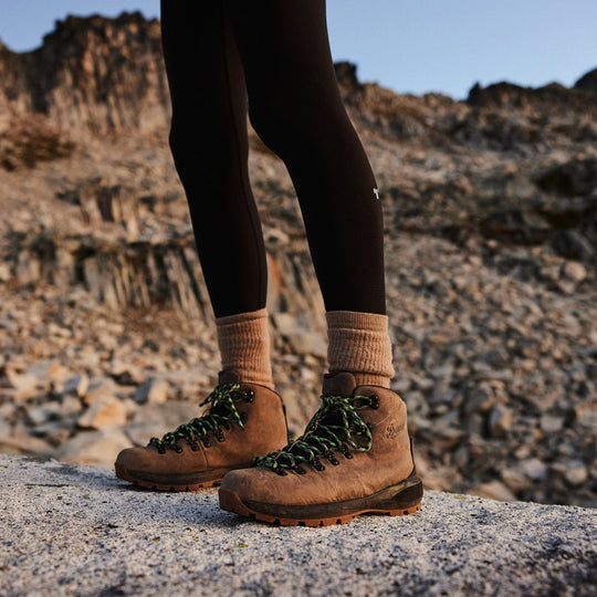 Danner Women's Mountain 600 Evo 4" Waterproof Hiking Boot -Gray- 62713 - Overlook Boots