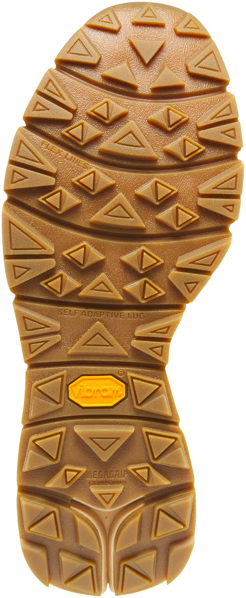 Danner Women's Mountain 600 Leaf Waterproof Hiking Boot - Brown/Gray - 62715 - outsole view - Overlook Boots