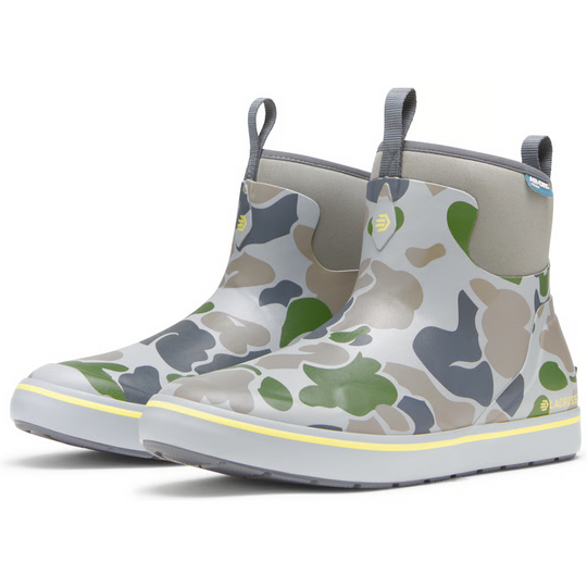 Lacrosse Men's Alpha 6" Waterproof Slip Resist Slip On Deck Boot- Camo- 632442 - Overlook Boots