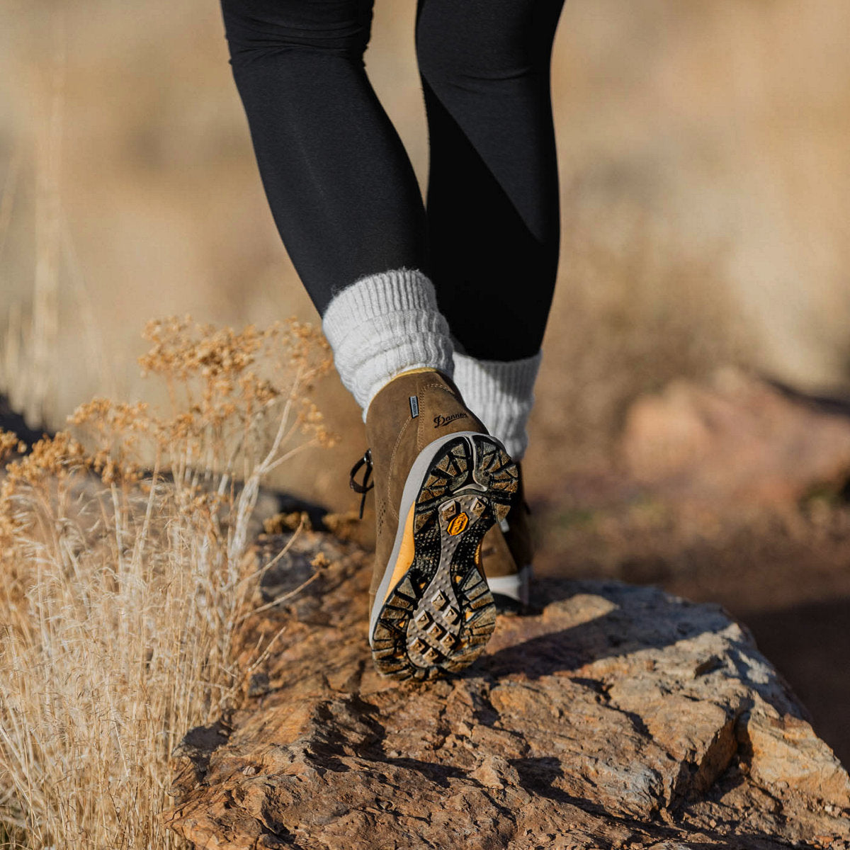 Danner Women's Inquire Chukka 4" Waterproof Hiking Boot -Brown- 64508 - Overlook Boots