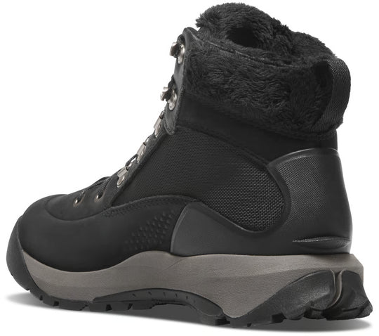 Danner Women's Inquire 5" Waterproof 200G Winter Hiking Boot - Black - 64573 - medial (inner side) view - Overlook Boots