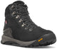 Danner Women's Inquire 5" Waterproof 200G Winter Hiking Boot - Black - 64573 - quarter (3/4) view - Overlook Boots