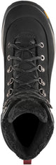 Danner Women's Inquire 7" Waterproof 200G Winter Hiking Boot - Black - 64641 - top view - Overlook Boots