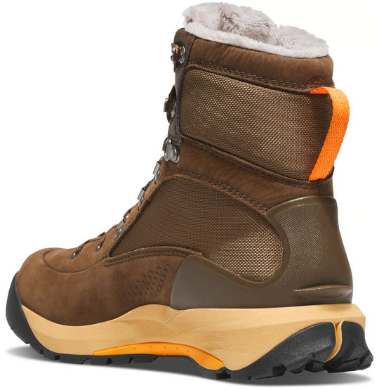 Danner Women's Inquire 7" Waterproof 200G Winter Hiking Boot - Brown - 64642 - medial (inner side) view - Overlook Boots