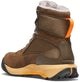 Danner Women's Inquire 7" Waterproof 200G Winter Hiking Boot - Brown - 64642 - medial (inner side) view - Overlook Boots