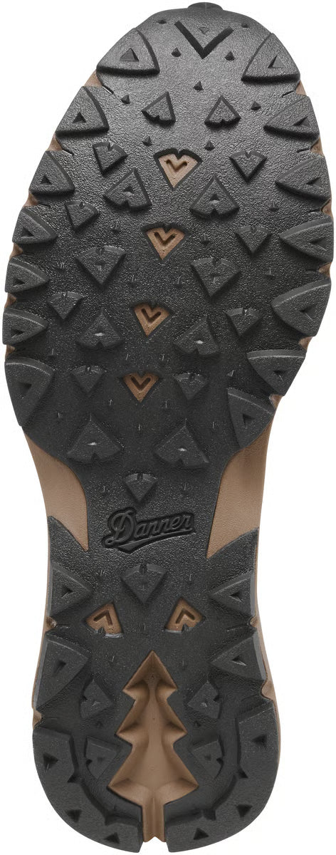 Danner Men's Trail Junction 4" Waterproof Hike Boot - Brown - 65250 - outsole view - Overlook Boots