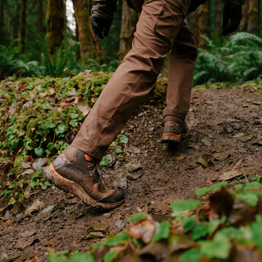 Danner Men's Trail Junction 4" Waterproof Hike Boot - Brown - 65250 - lifestyle image - Overlook Boots